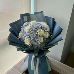 fresh flower bouquet of 08 real red roses in cellophane wrapping with seasonal fillers, bunch of 08 (red rose bouquet), gifts for valentine's day, women's day, mother's day